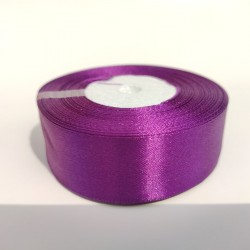 Лента атласная "Фиолетовая", 25 мм