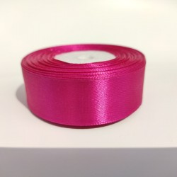 Лента атласная малиновая, 25 мм
