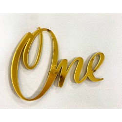 Топпер акриловый "One”, 75*90