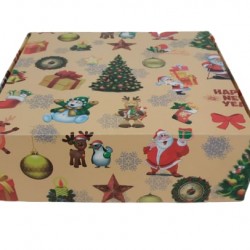 Коробка "Новогодняя" для пряников, макаронс, эклеров, 150*150*50