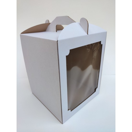 Коробка для торта с окном, 250*250*300 Коробка для торта с окном, 250*250*300
